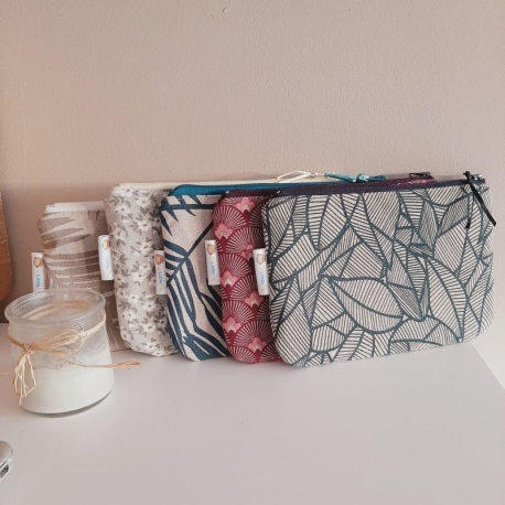 Pochette (trousse) en toile 