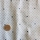 Pois bleus fond vert gris